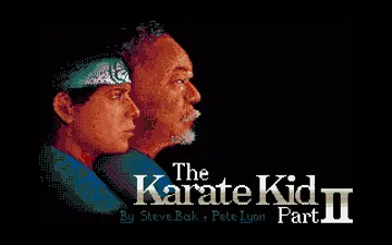 Karate Kid Part II, The screen shot title